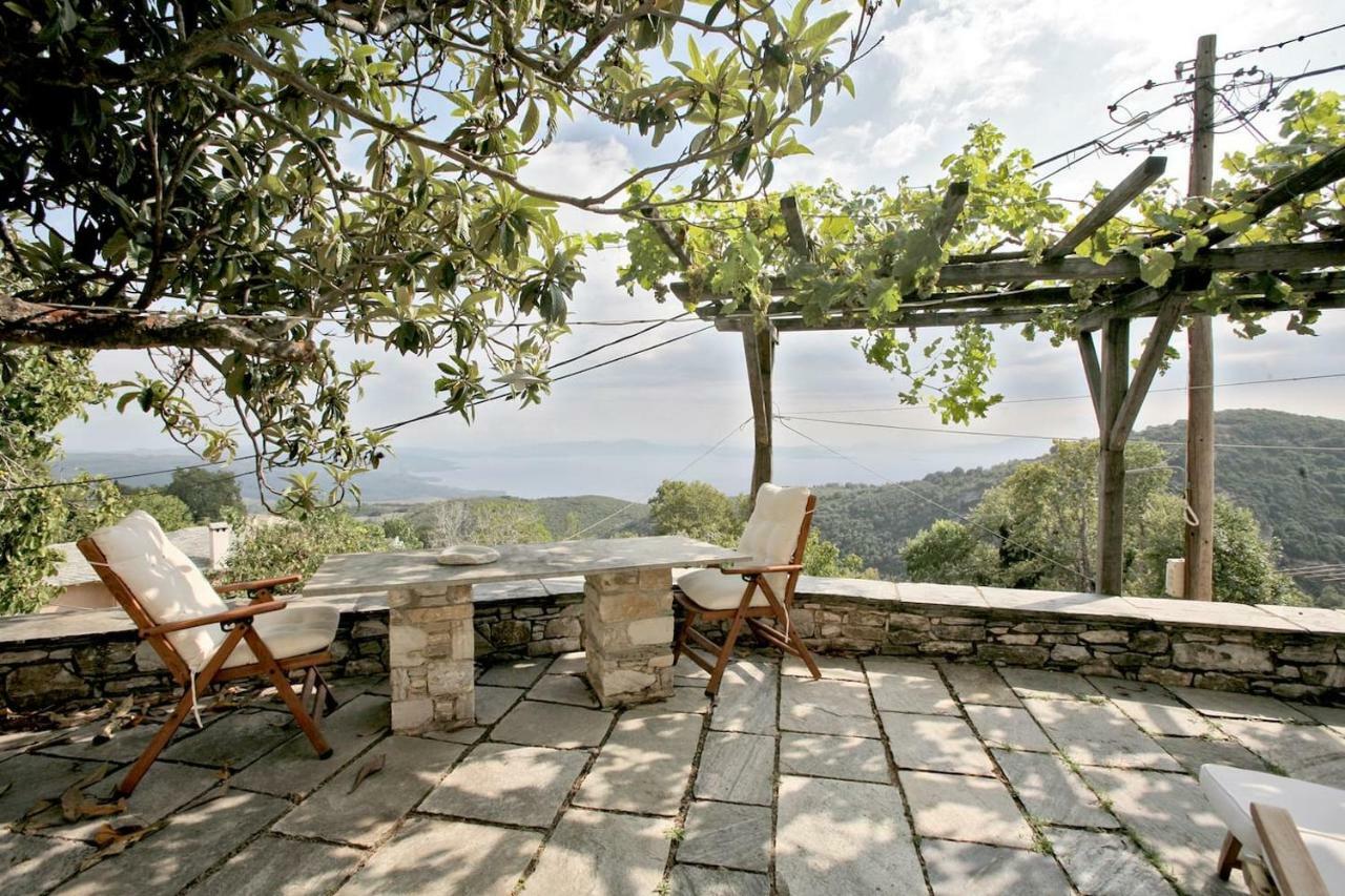 Pelion Belvedere - THE MANSION Vizítsa Buitenkant foto